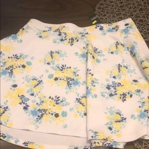 Floral Mini Skirt